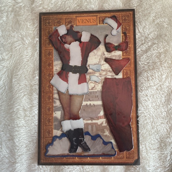 Vintage Dress Up Venus de Milo  Christmas Magnet 1994 - Picture 1 of 4